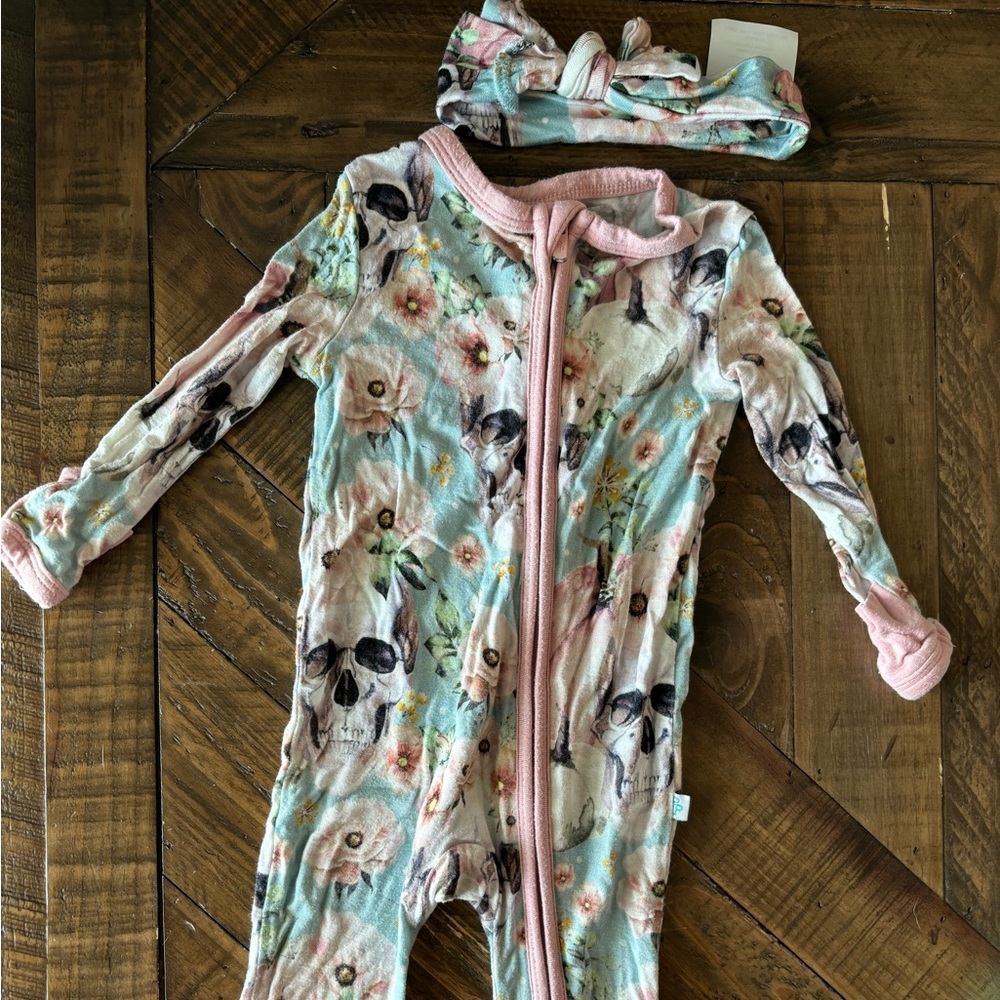 Posh peanut Halloween zipper pijamas